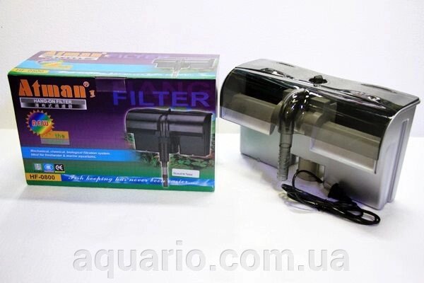 Навісний зовнішній фільтр Atman HF-0800, 930 л / год від компанії Інтернет магазин акваріумістики "AquariO" - фото 1
