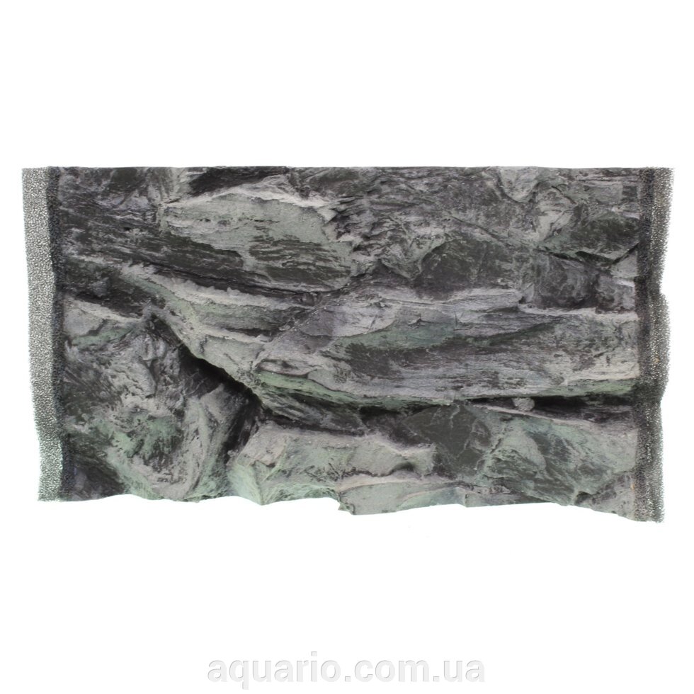 Объемный внутренний фон скала серая ATG line  50x30 см від компанії Інтернет магазин акваріумістики "AquariO" - фото 1