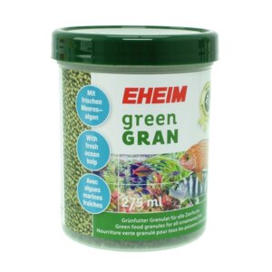 Корм для рослиноїдних цихлид в гранулах EHEIM greenGRAN 275мл