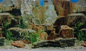 Фон для акваріума Sun Shine №9023 Polychrome Rock, висота 50 см в Одеській області от компании Интернет магазин аквариумистики "AquariO"