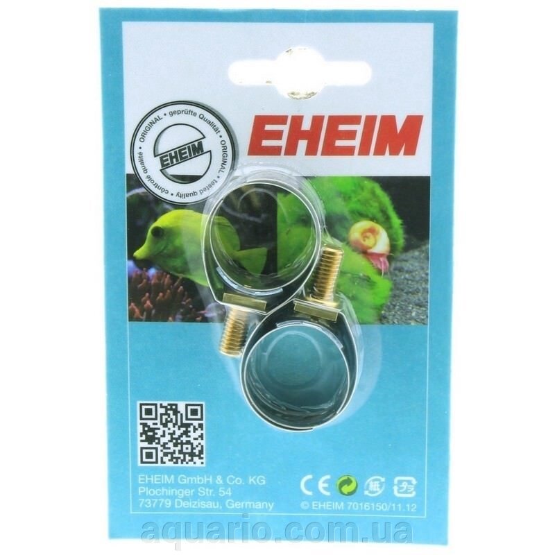 Хомут кріпильний для шланга EHEIM hose clamp 16/22 - переваги