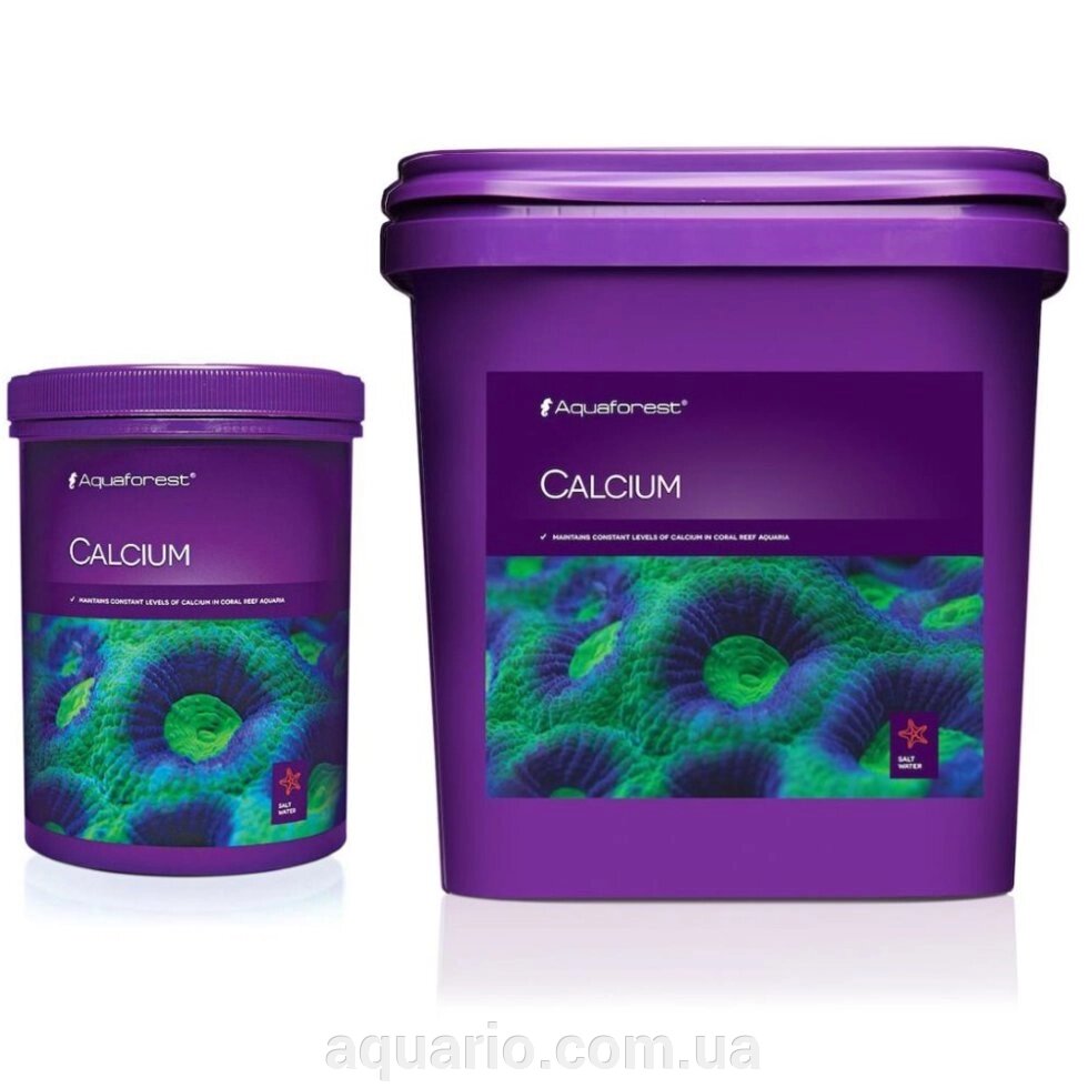 Підтримки рівня кальцію (Ca) в морських акваріумах Aquaforest Calcium 850г від компанії Інтернет магазин акваріумістики "AquariO" - фото 1
