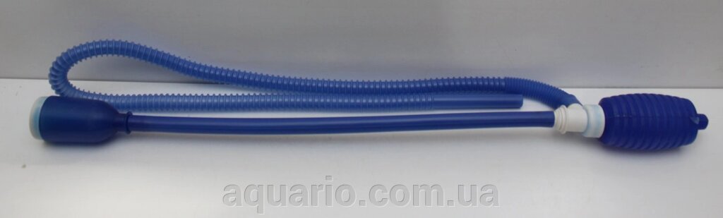 Сифон для грунту, синій від компанії Інтернет магазин акваріумістики "AquariO" - фото 1