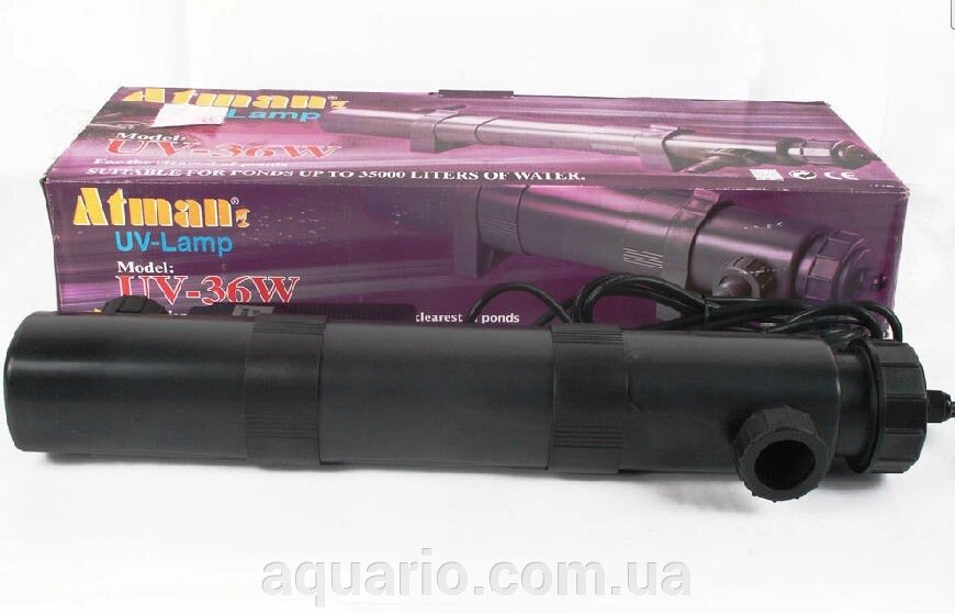 Стерилізатор Atman UV-36W від компанії Інтернет магазин акваріумістики "AquariO" - фото 1