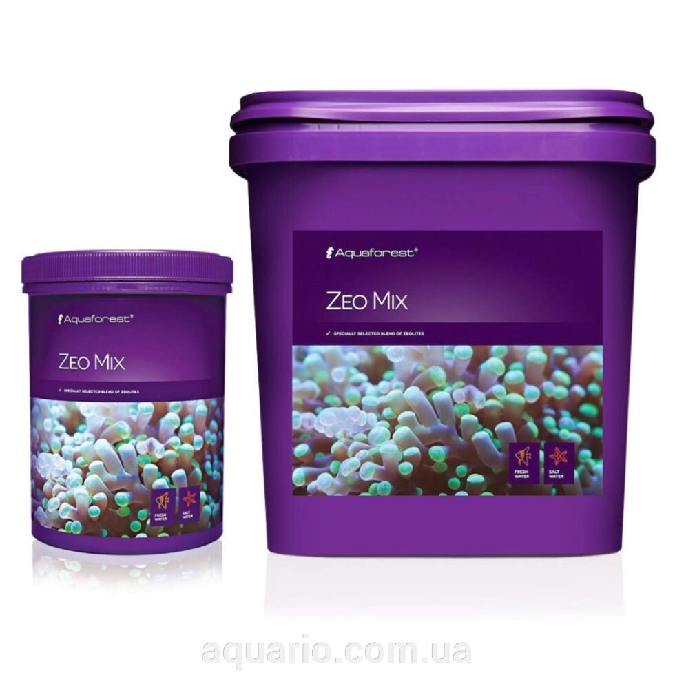 Суміш цеолітів Aquaforest Zeo Mix 1л від компанії Інтернет магазин акваріумістики "AquariO" - фото 1