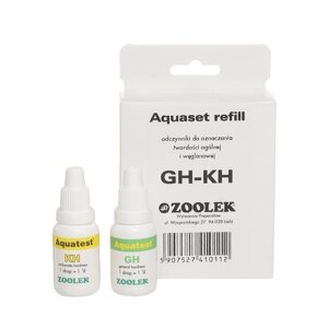 Тест жесткость воды Zoolek Aquatest GH-KH Реагент