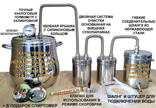 Самогонные аппараты: производство отменных напитков своими руками