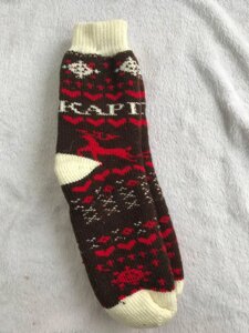 Шкарпетки жіночі вовняні (зима). Розмір 36-38. Колір чорний