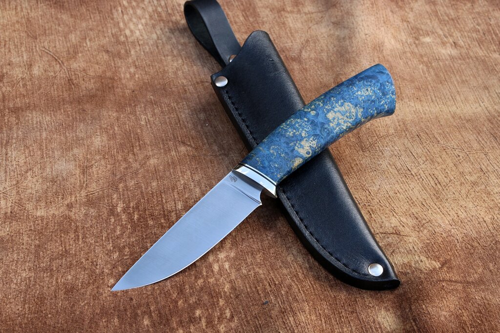 Ніж з австрійської порошкової сталі Elmax ручної роботи від компанії Булат - фото 1