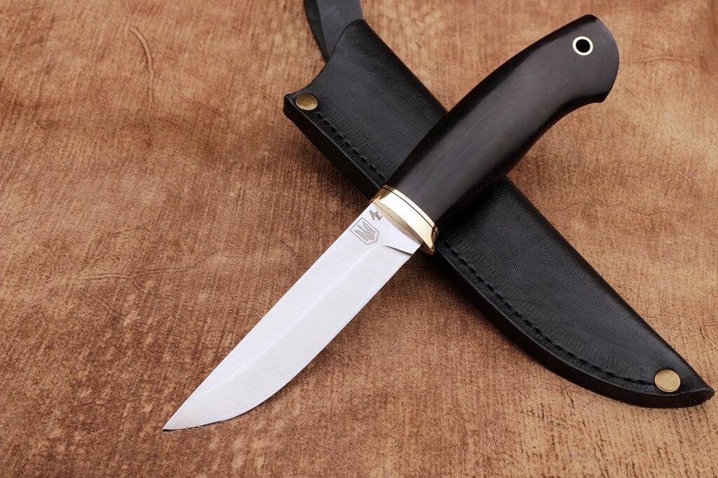 Нож ручної роботи, виготовлений з нержавіючої сталі N690 від компанії Булат - фото 1