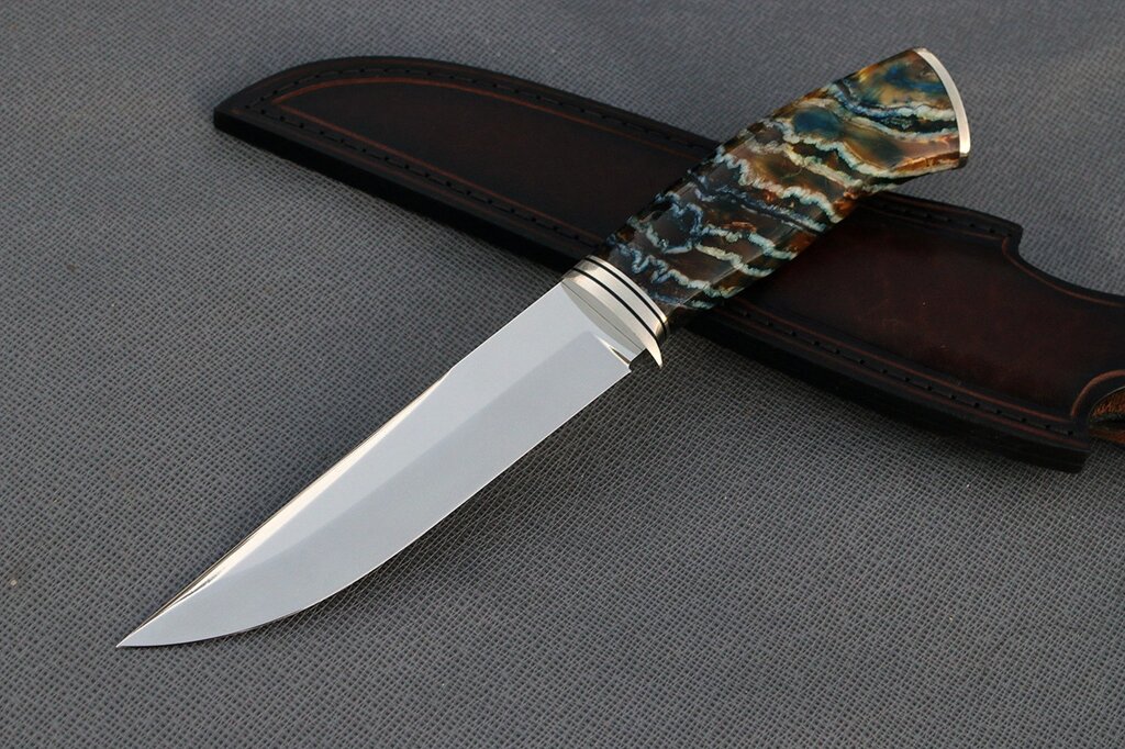 Нож ручной работы из австрийской порошковой стали m390 ##от компании## Булат - ##фото## 1