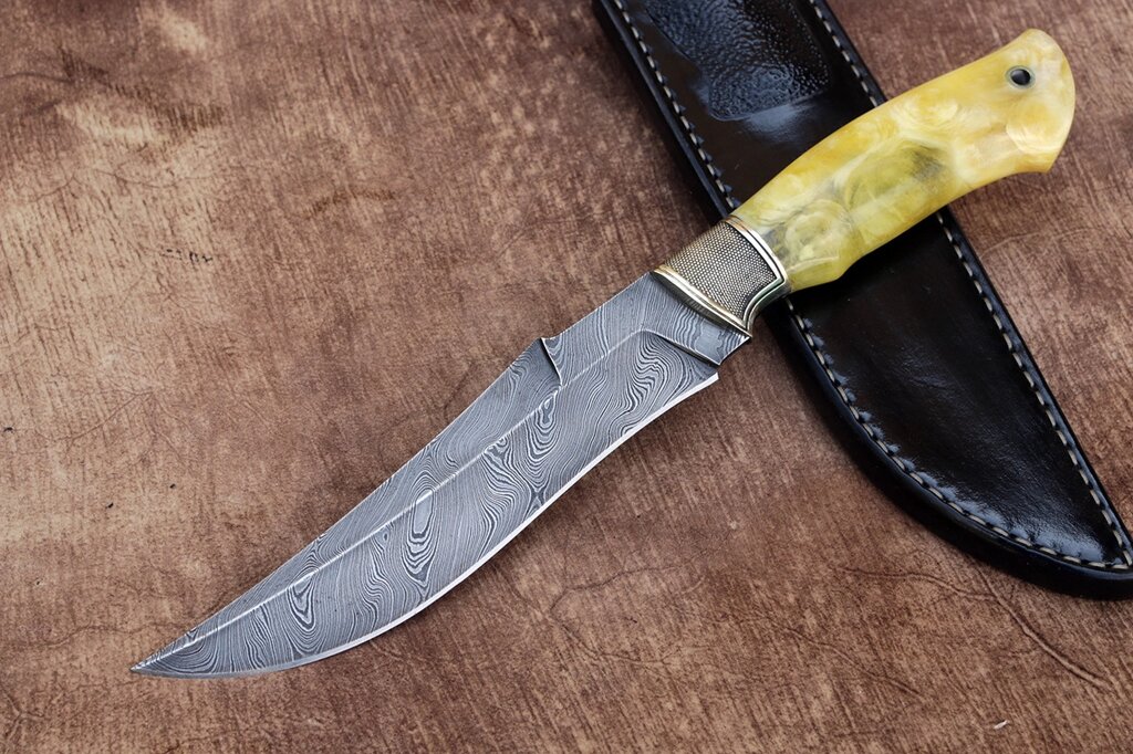 Нож ручной работы  из дамасской стали ##от компании## Булат - ##фото## 1