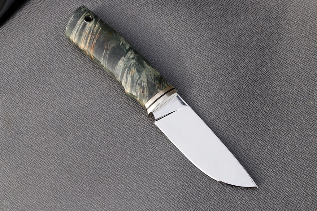 Нож ручной работы  из нержавеющей стали n690 ##от компании## Булат - ##фото## 1