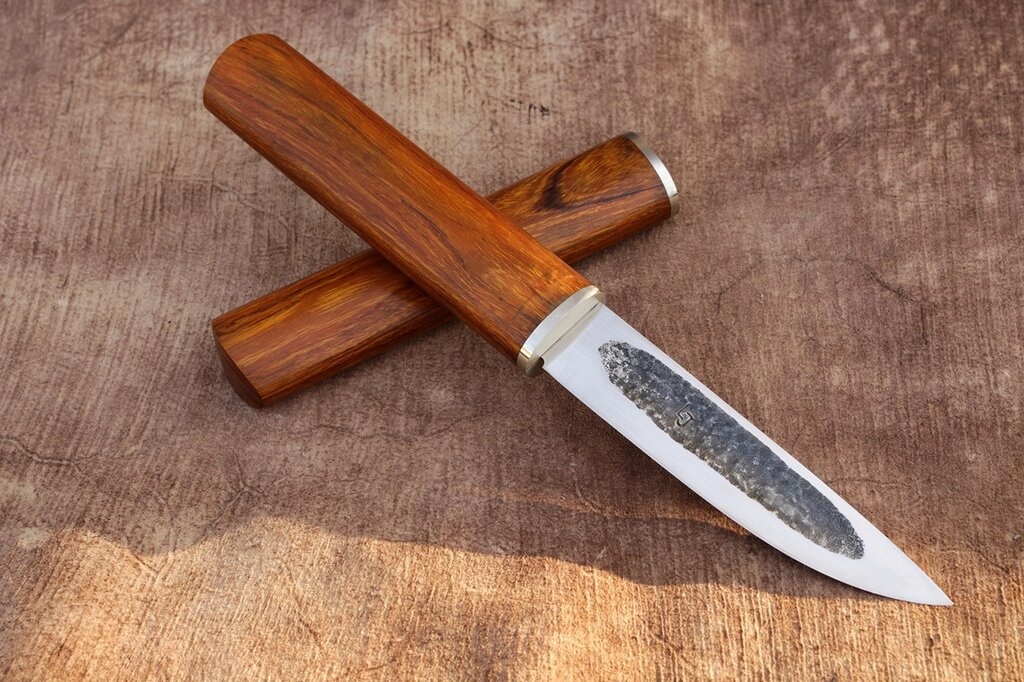 Нож ручной работы "Якут" из порошковой стали m390 ##от компании## Булат - ##фото## 1