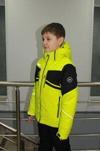Дитячий/підлітковий куртка High Experience для хлопчика салатова (р. 134 - 152)