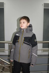 Дитячий/підлітковий куртка High Experience для хлопчика сірого кольору (р. 134 - 170)