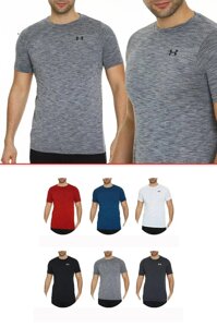 Футболка чоловіча Under Armour Speed Stride Short Sleeve чорного кольору