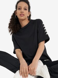 Футболка жіноча Kappa Women's T-shirt Black