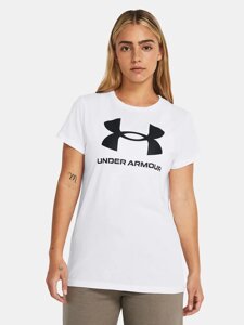 Футболка жіноча under armour W sportstyle LOGO SS white