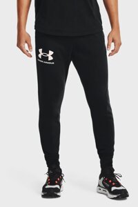 Чоловічі чорні спортивні штани Under Armour RIVAL TERRY JOGGER