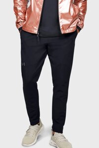 Чоловічі чорні спортивні штани UNDER armour stretch WOVEN utility tapered PANT