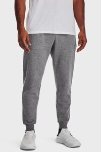 Чоловічі сірі спортивні штани Under Armour Rival Fleece Joggers