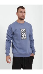 Світшот M Logo Fleece Crew Columbia Світлосиній