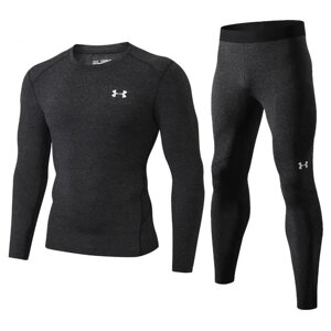 Термобілизна чоловіча Under Armour чорного кольору Розміри в наявності:  XL 2XL