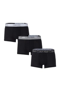 Труси боксерки чоловічі оригінальні Calvin Klein Underwear Trunk/3 штуки в пакованні