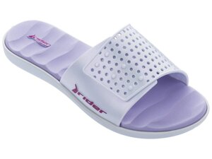 В'єтнамки жіночі Rider cross slide 2 Fem White\Lilac Розміри 37, 38