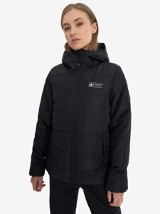 Жіноча куртка подовжена Kappa Women's jacket Black ( Розмір: 46-48 )