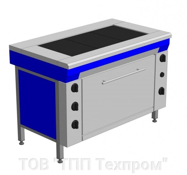 Плита электрическая кухонная с плавной регулировкой мощности ЭПК-3Ш мастер ##от компании## ТОВ ТП "Техпром" - ##фото## 1