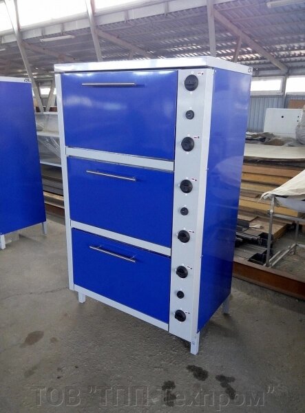 Шкаф жарочный электрический трехсекционный ШЖЭ-3-GN2/1 стандарт ##от компании## ТОВ ТП "Техпром" - ##фото## 1