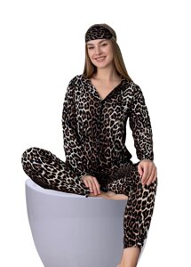 Жіноча піжама леопардова U6647 M