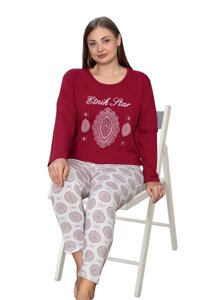Піжама жіноча великий розмір U6640 XL