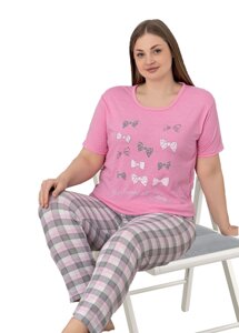 Піжама жіноча штани і футболка U6856 XL
