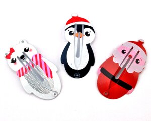 Заколка хлопушка 3шт А330-1/3