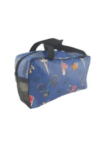 Косметичка дорожня синя 6064-2