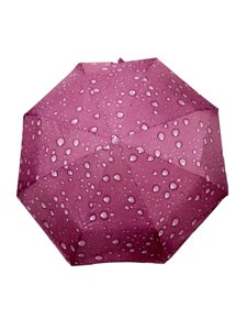 Парасоля жіноча автомат 8 спиць малиновий з3002-4