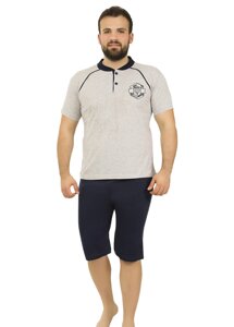 Піжама чоловіча капрі та футболка R 915-K 4XL