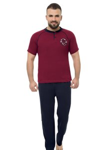 Піжама чоловіча штани та футболка R 915 XL