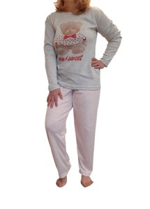 Жіноча піжама з довгим рукавом U5004 XL