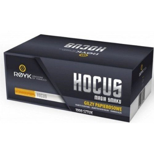 Гільзи для набивання тютюном HOCUS 1000 шт. упаковка від компанії ProTobacco - фото 1