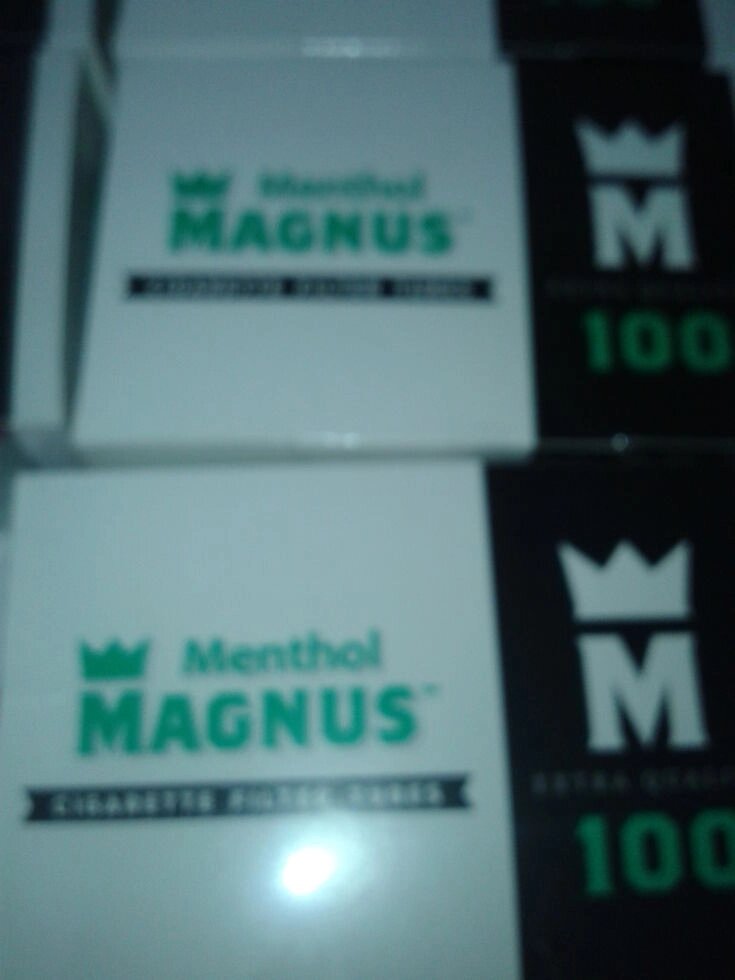 Гільзи для набивання тютюном Magnus 200 шт. уп. Mentol від компанії ProTobacco - фото 1