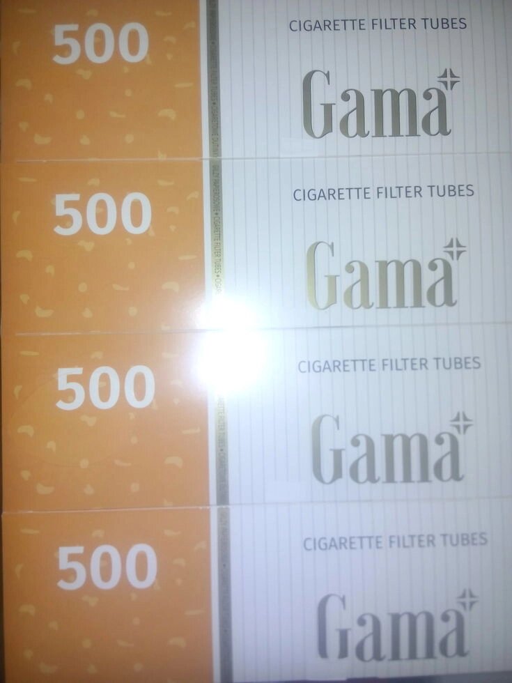 Гільзи сигаретні Gama 500 шт. уп. від компанії ProTobacco - фото 1