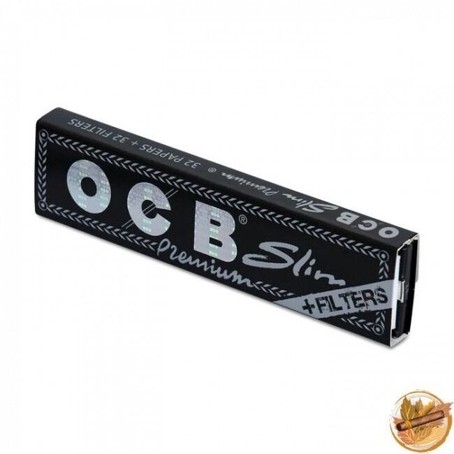 Папір сигаретний OCB Premium Slim 110mm + FilterTips від компанії ProTobacco - фото 1