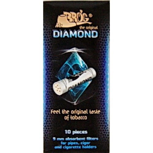 Фільтри для трубки Mr. Brog Diamond 9mm (10 шт) - інтернет магазин