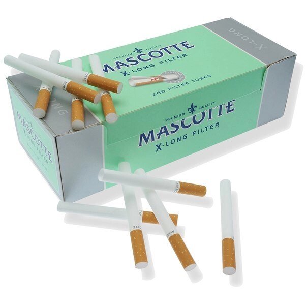 Гільзи для сигарет Mascotte X - Long - 200 шт / фільтр 25 мм. - опис