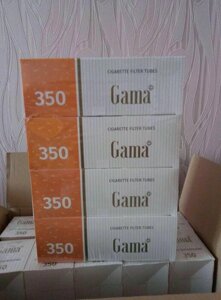 Гільзи для набивання тютюном Gama 350 шт. уп. в Хмельницькій області от компании ProTobacco