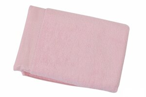Рушник бавовна LACING 50 * 100 для рук і обличчя рожевий прямокутний махровий 450г/м2 Туреччина